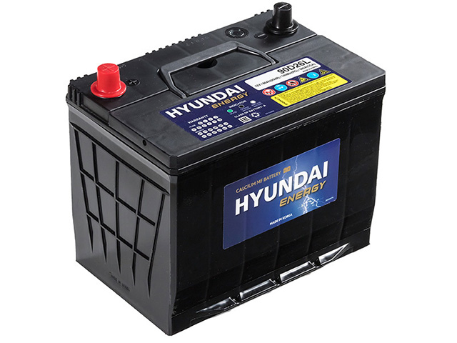 Аккумулятор HYUNDAI 80 CMF 90D26R  (нижн.крепл.)  HYUNDAI Energy